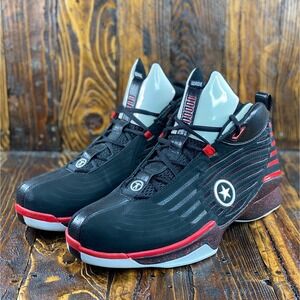 Converse 2008 Dwayne Wade 4 Men's Basketball Shoes 107072 Black/Red Size 13 Rare